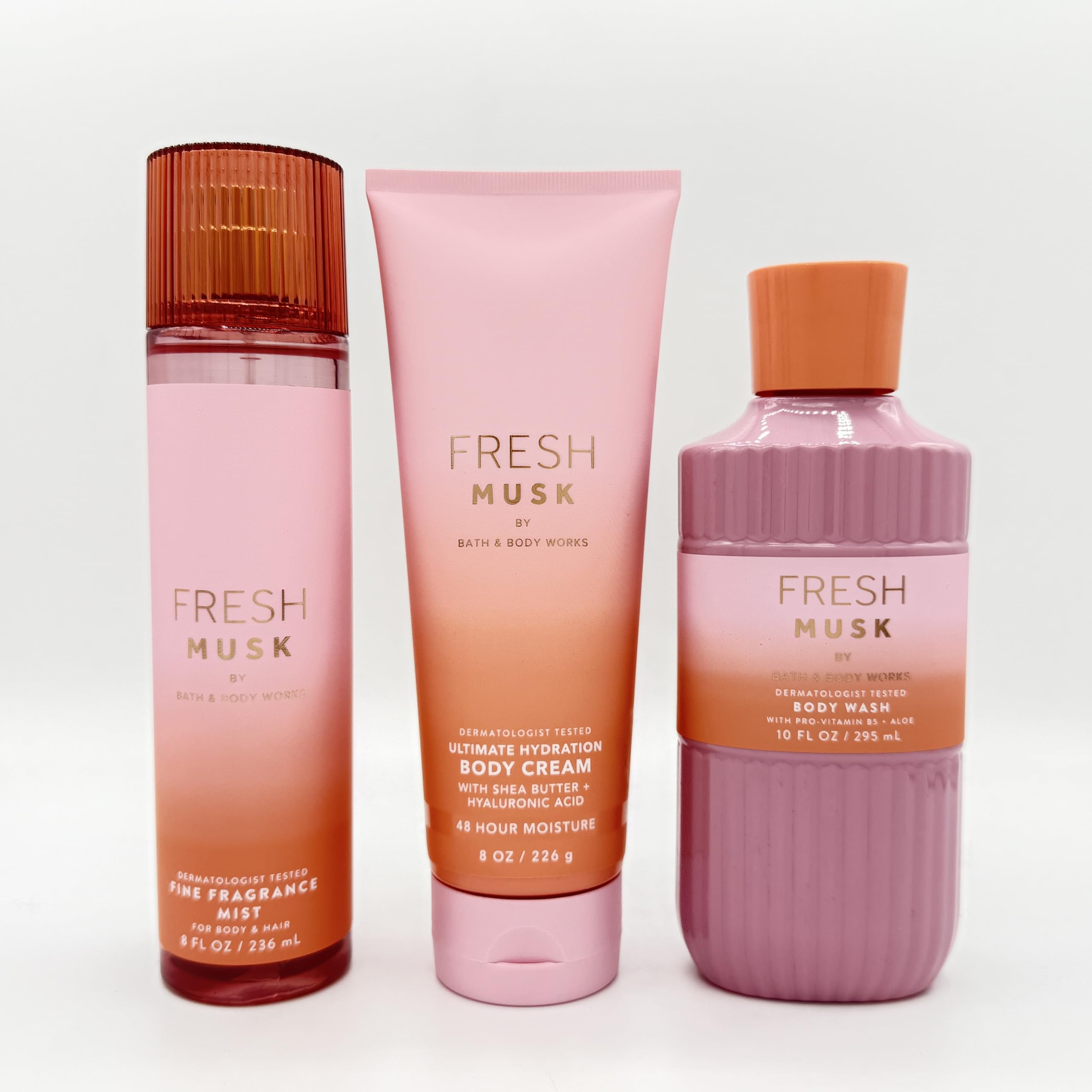 Amazon.com : Bath & Body Works Fresh Musk 3-Piece Set | Includes